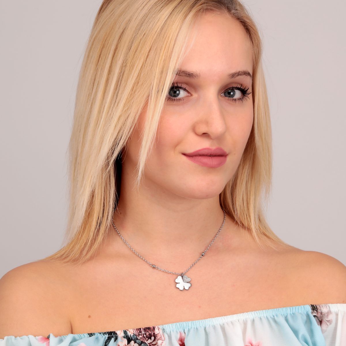 Collier en acier VALENTINA argent, MORELLATO