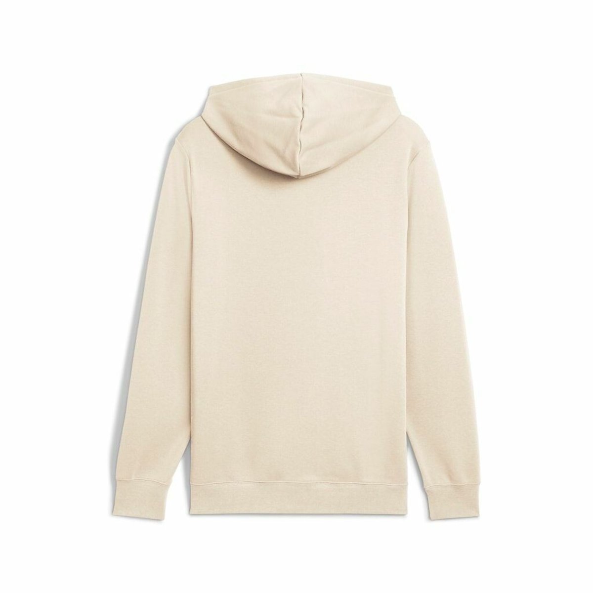 Sweat à capuche Essentiel petit logo crème, PUMA
