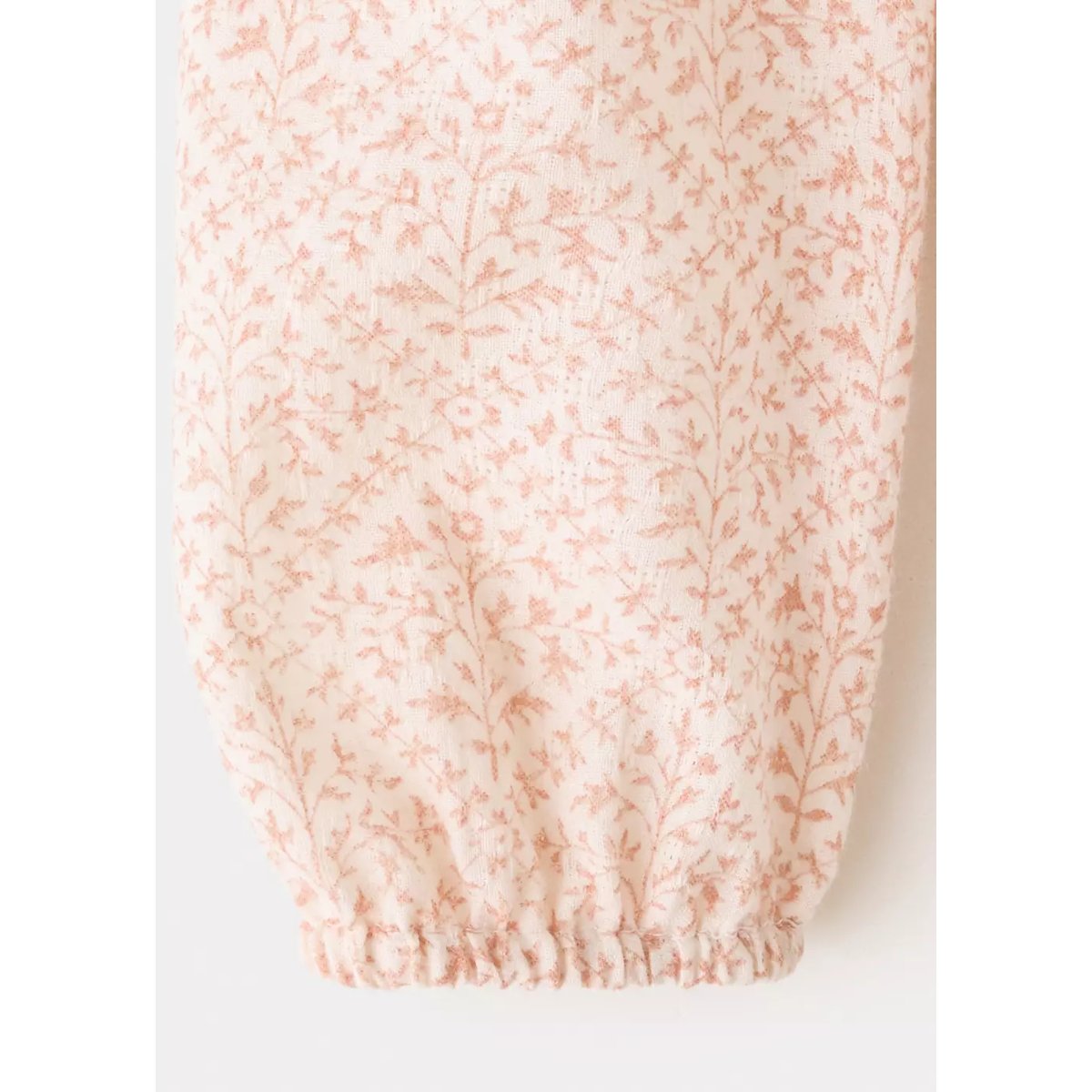 Blouse imprimée manches longue blanc cassé, MANGO BABY