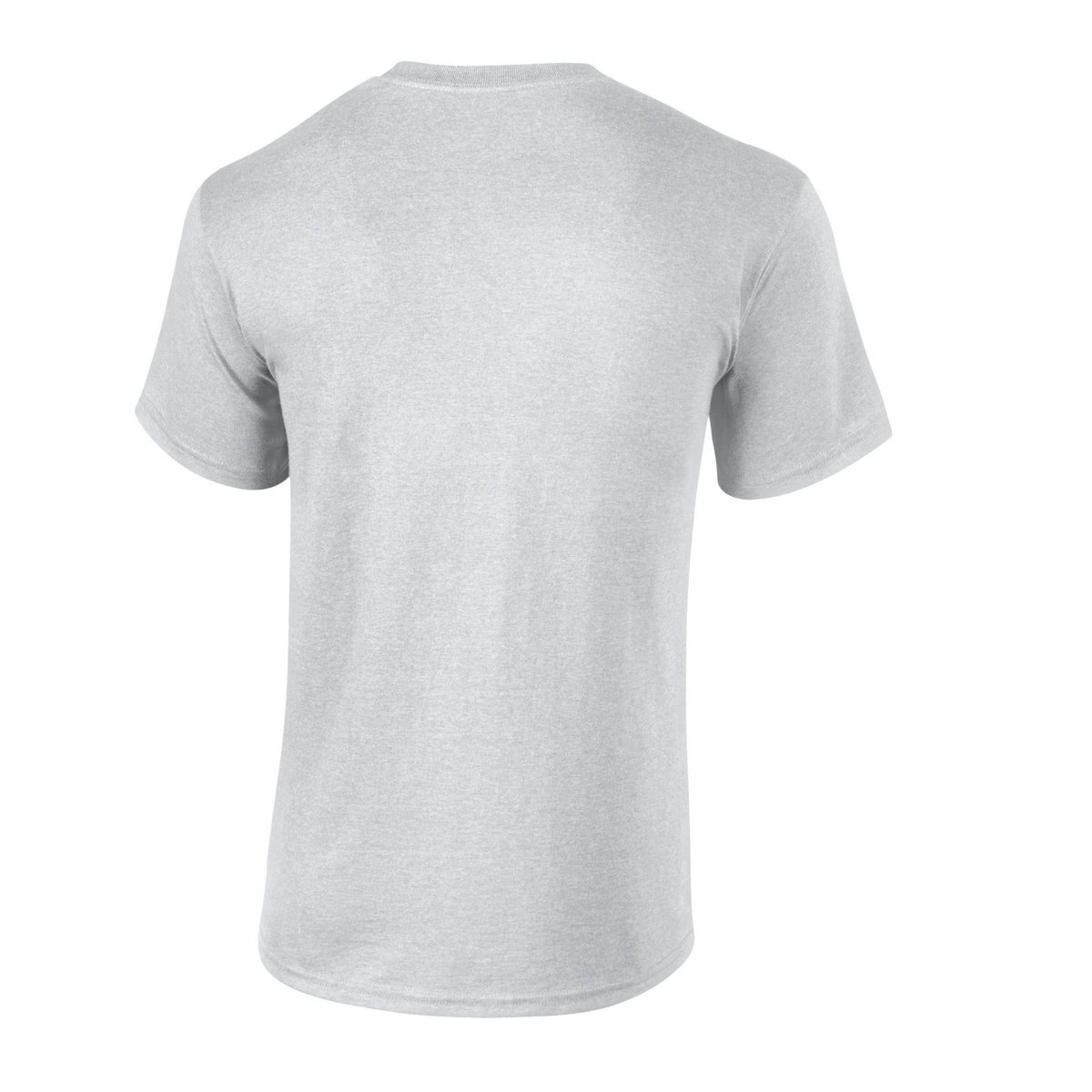 T-shirt uni manches courtes gris cendre, GILDAN