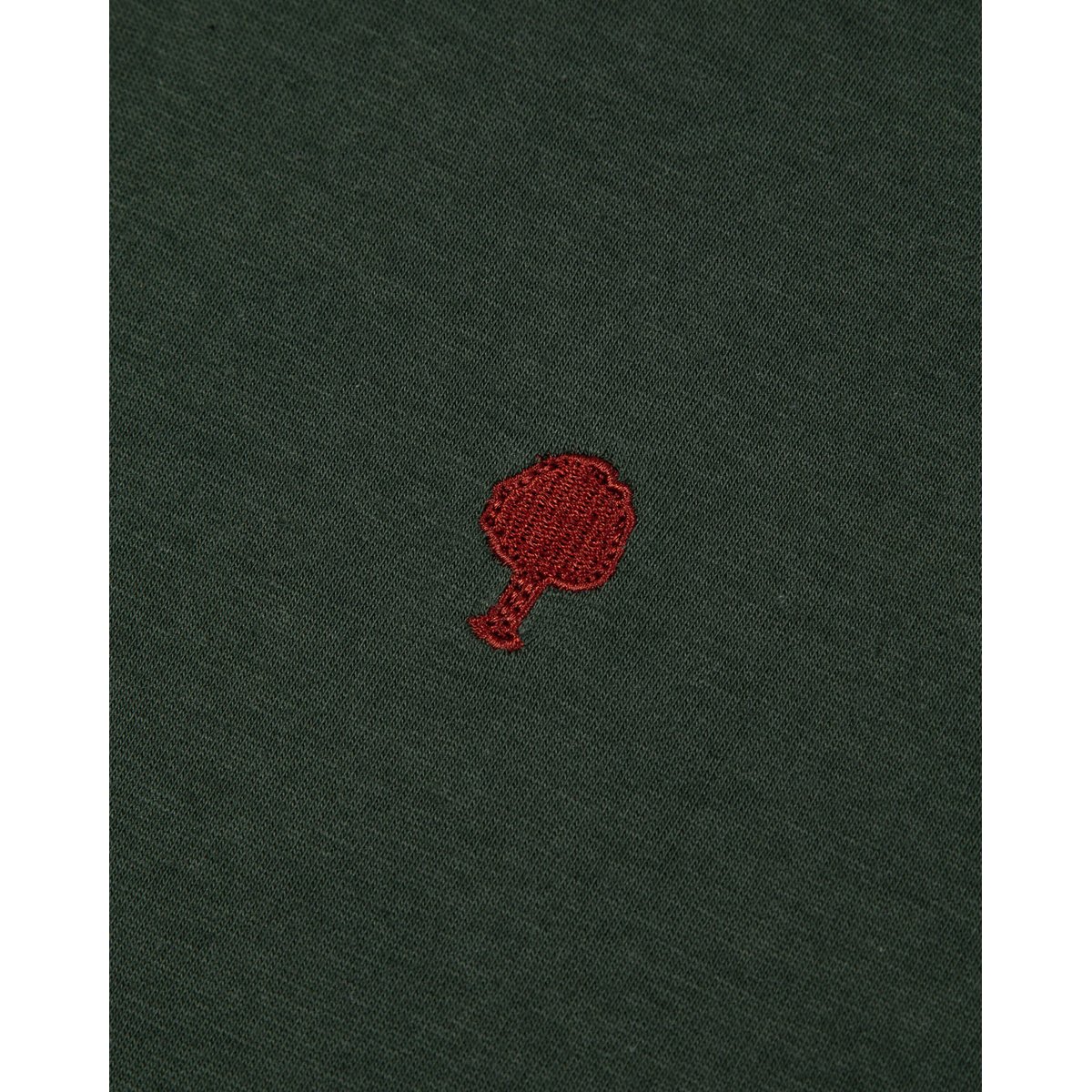 T-shirt en maille vert foncé, FAGUO