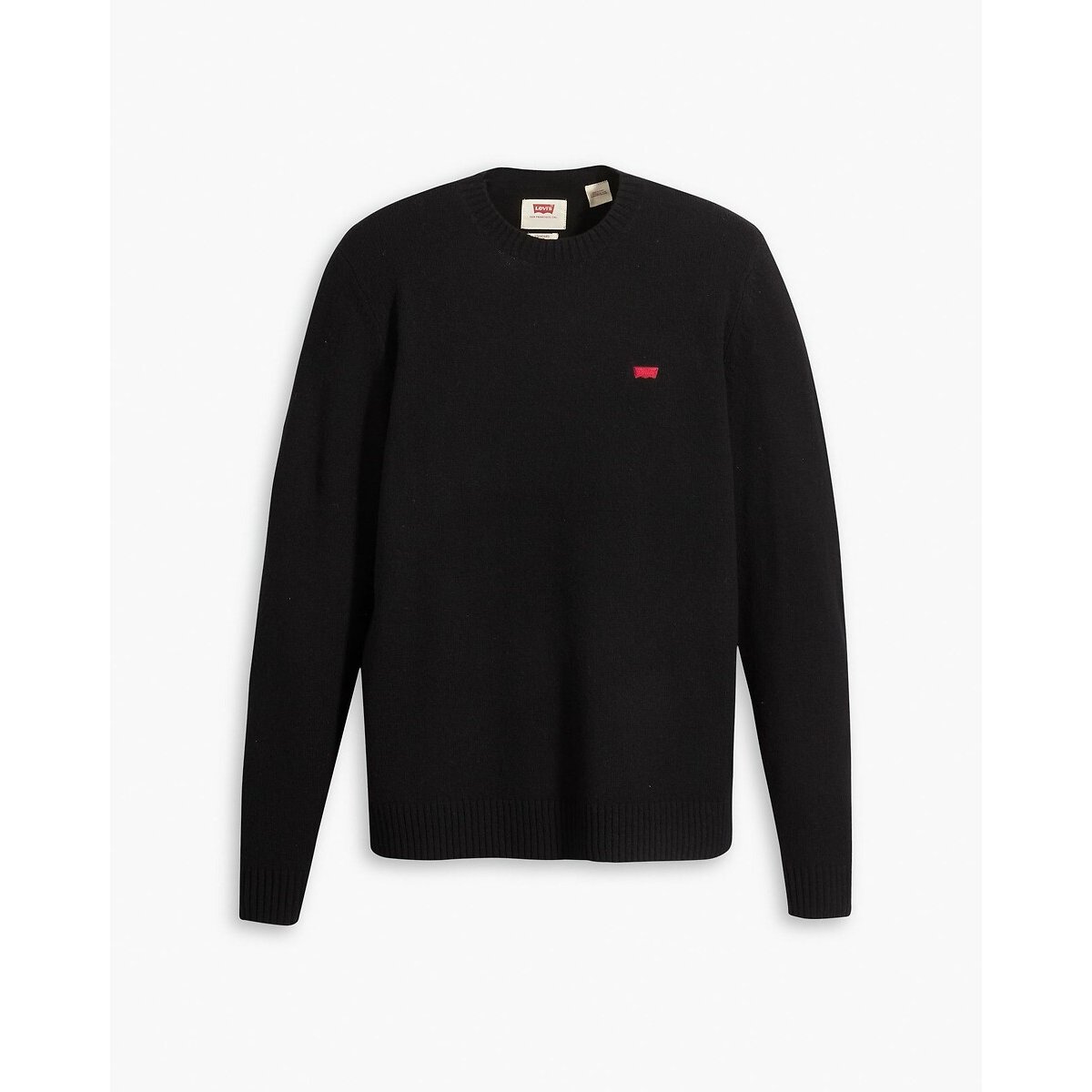 Housemark Crew Neck Wool Blend Jumper black, LEVI'S