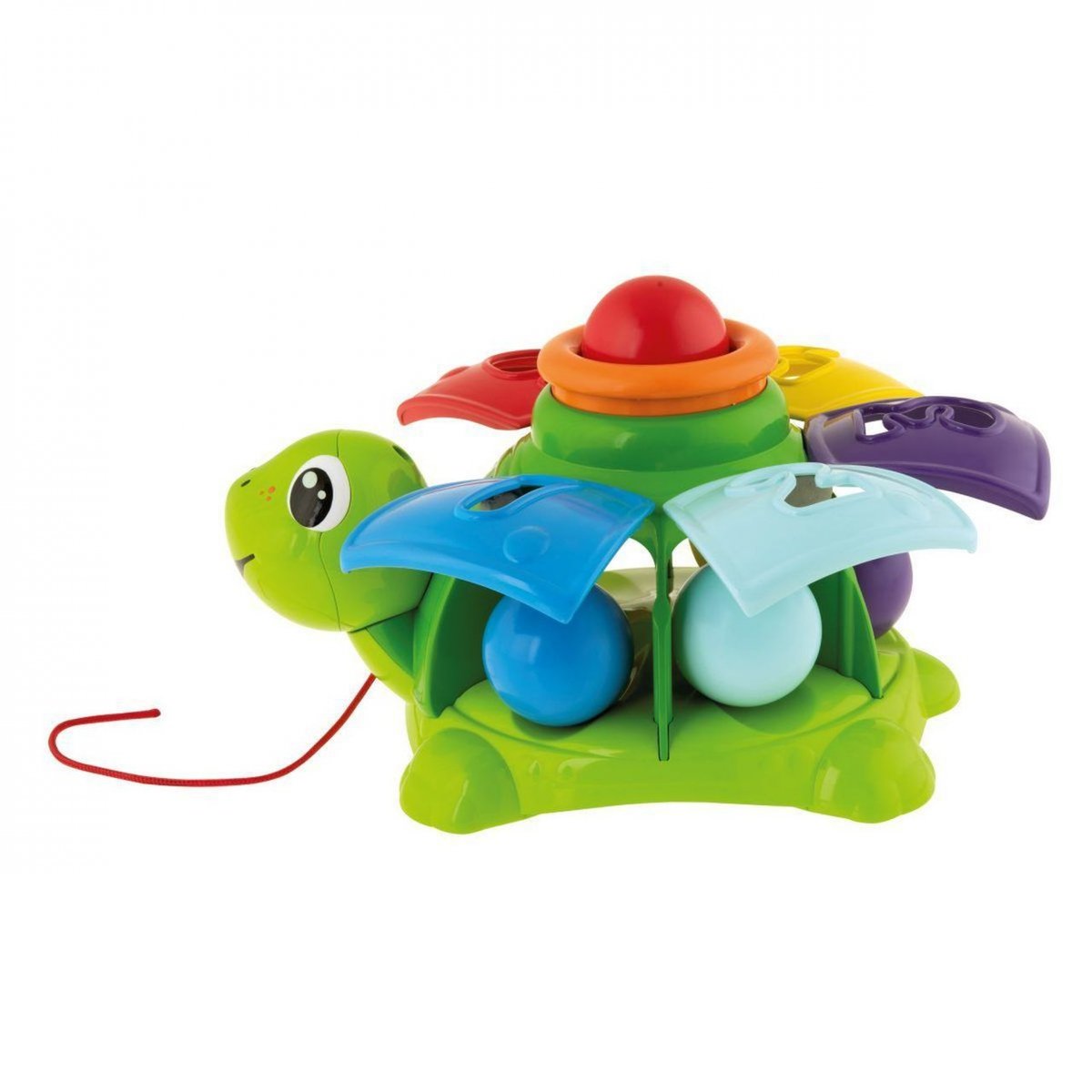 Jeu À Tirer Tortue À Balles vert, CHICCO