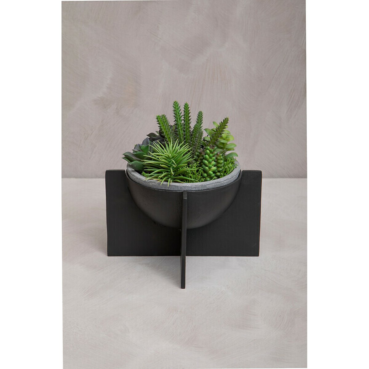 Matte Black Finish Decorative Bowl black, FIFTY FIVE SOUTH