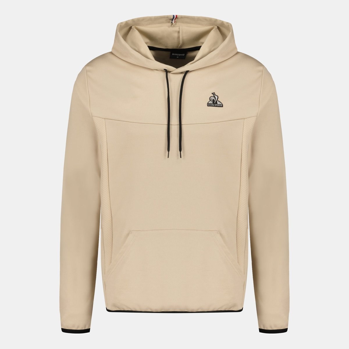 Sweat à capuche Coq d'Argent beige, LE COQ SPORTIF