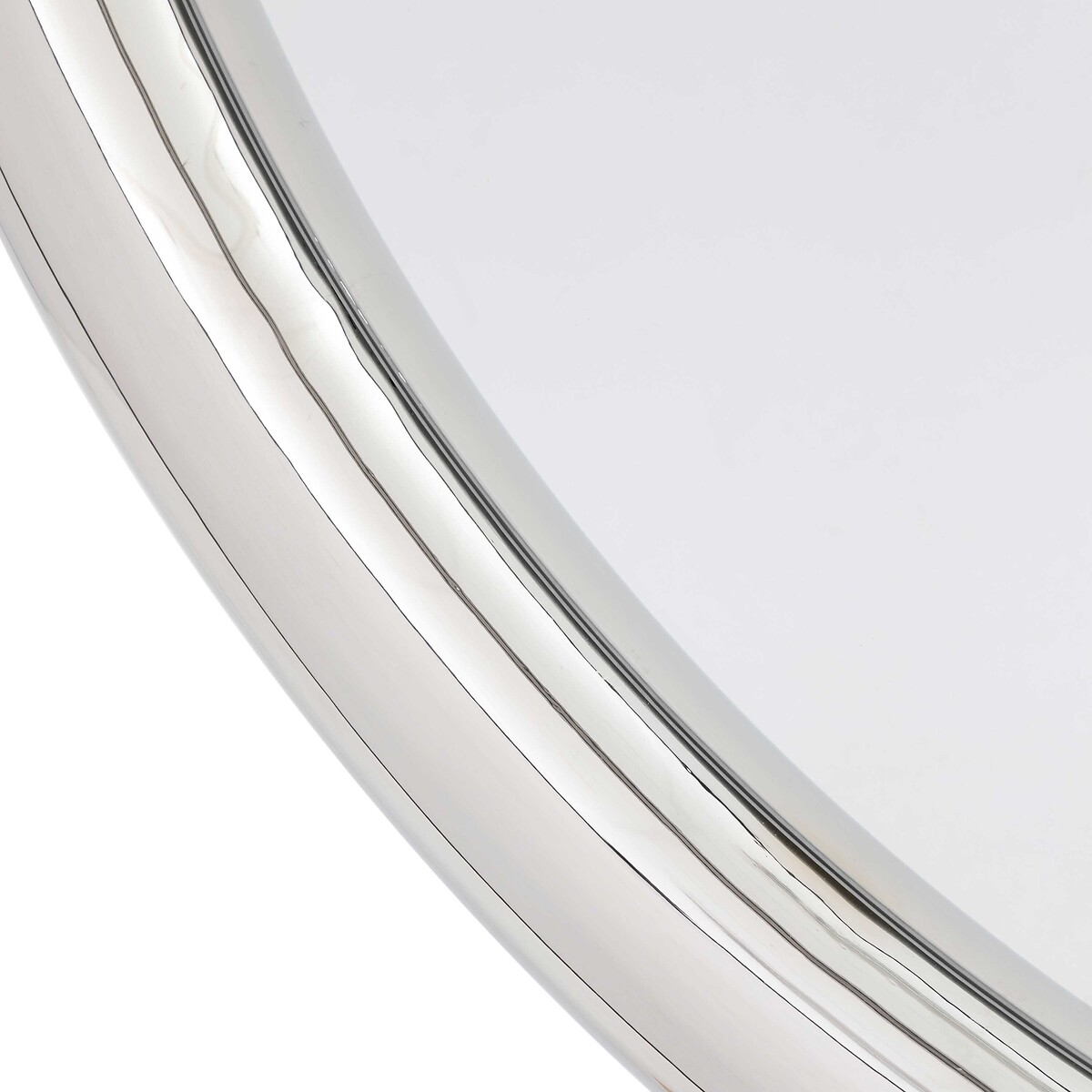 90cm Saltburn Chrome Round Mirror chrome, ÉDITÉ