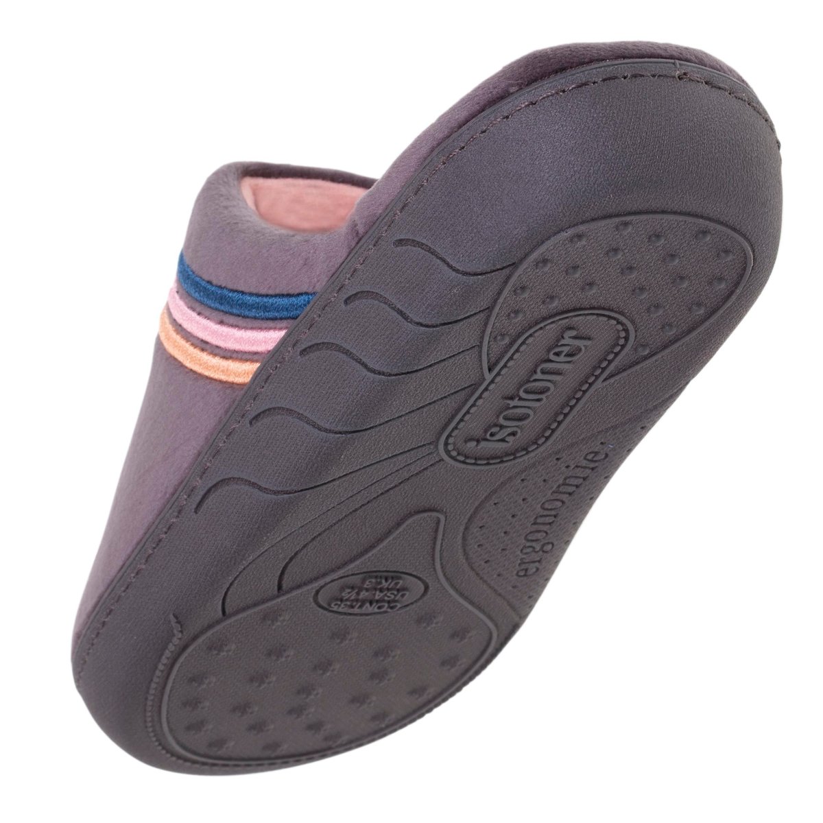 Chaussons Mules gris, ISOTONER