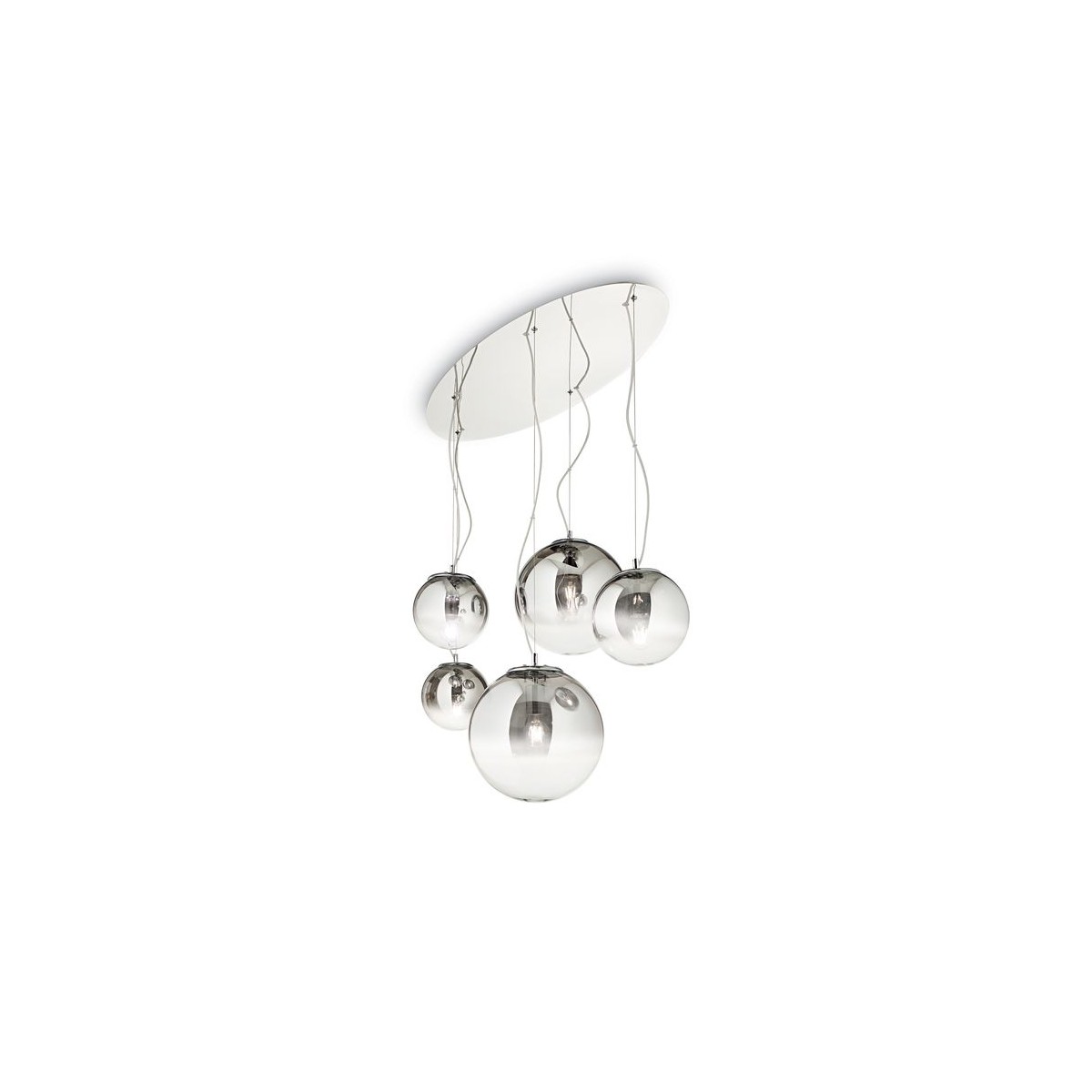 Suspension MAPA FADE chromé, IDEAL LUX