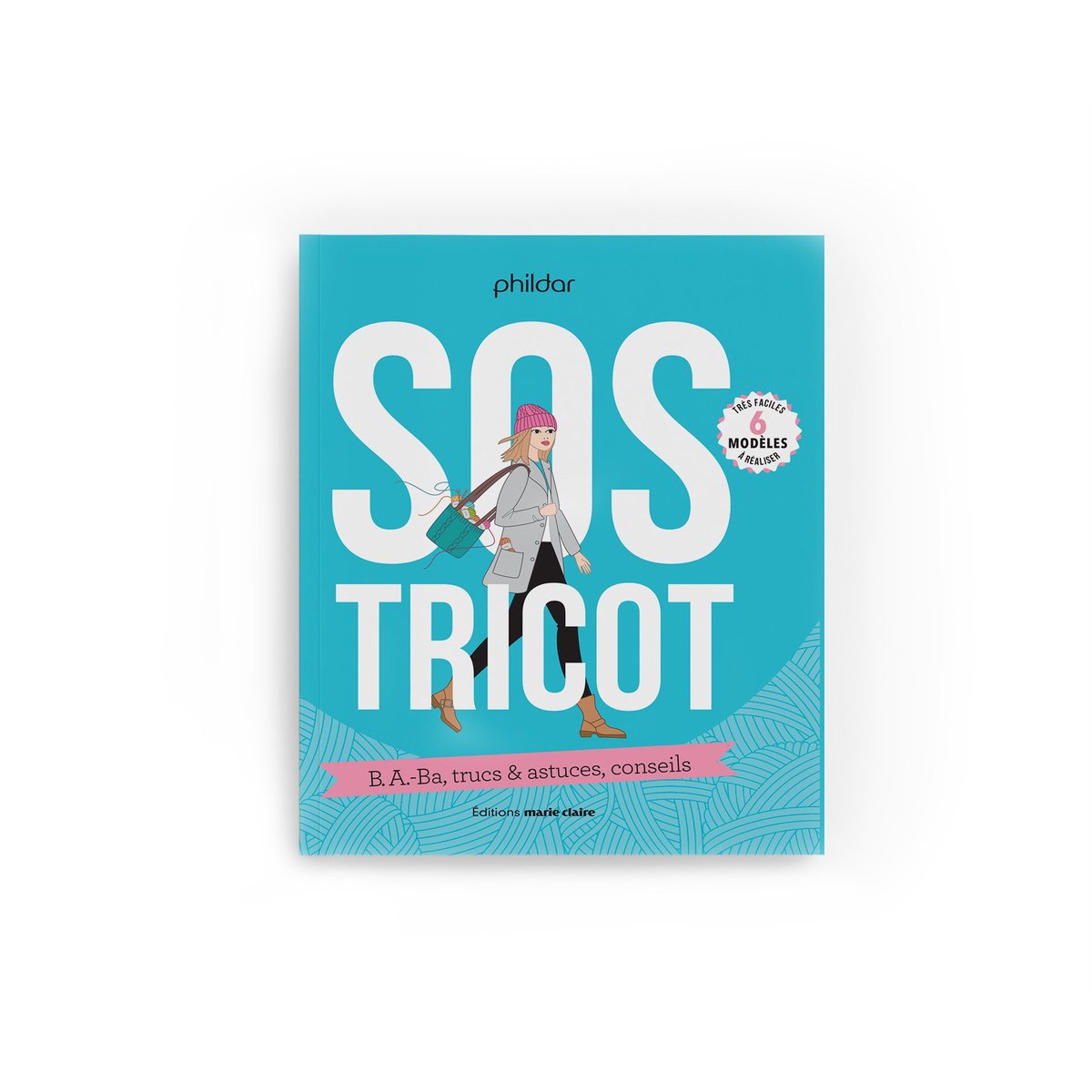 Livre N°857 : Sos Tricot sans coloris, PHILDAR