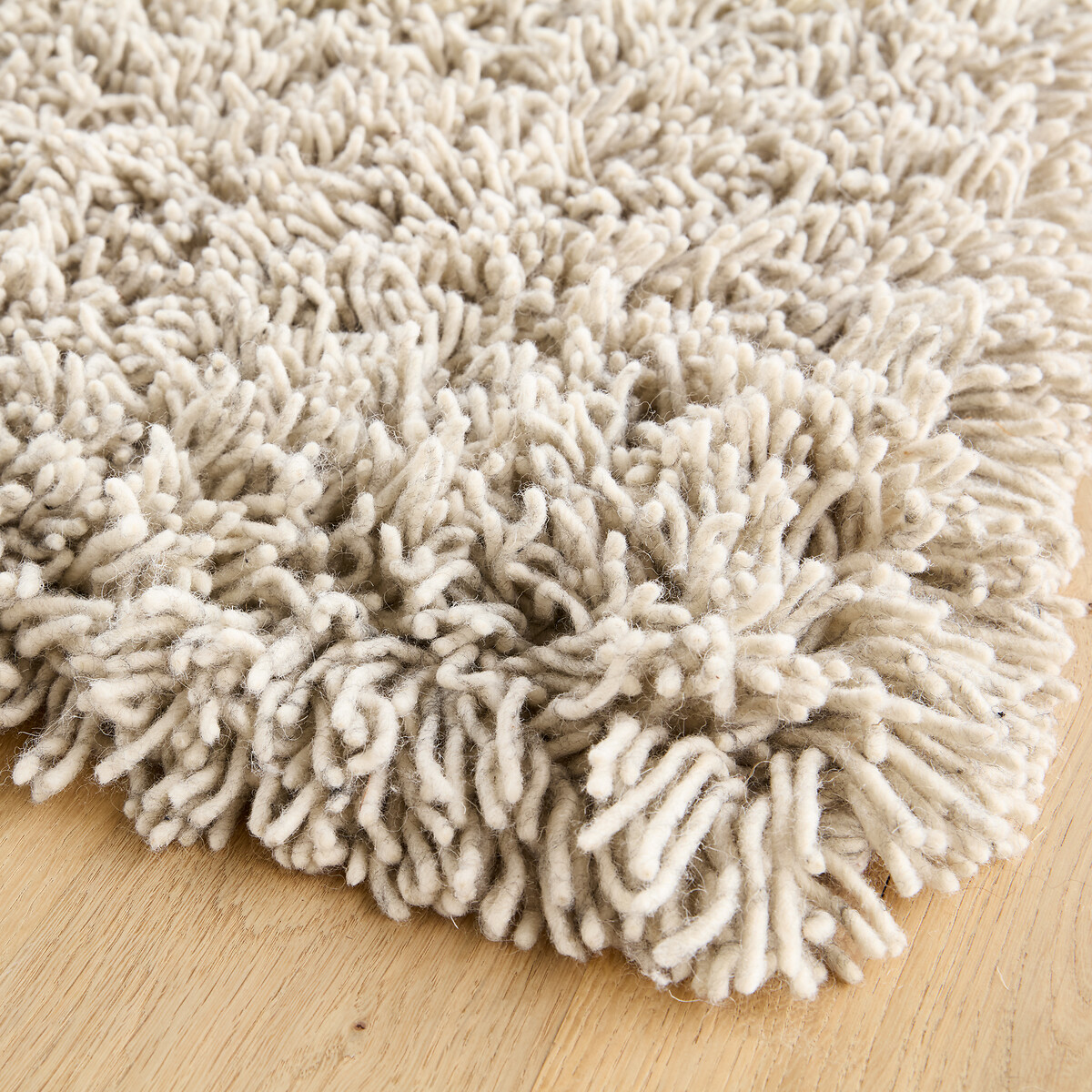 Tapis tissé à la main, en pure laine, ANEA gris, AM.PM