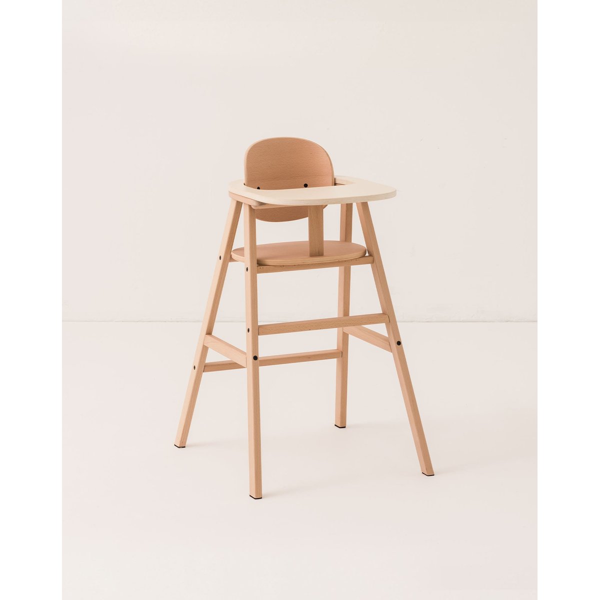 Ensemble chaise évolutive 3 en 1 avec plateau GROWING GREEN natural, NOBODINOZ