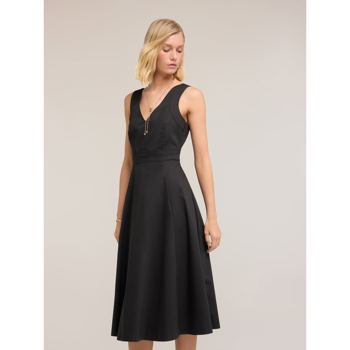 Robe évasée noir, MOTIVI