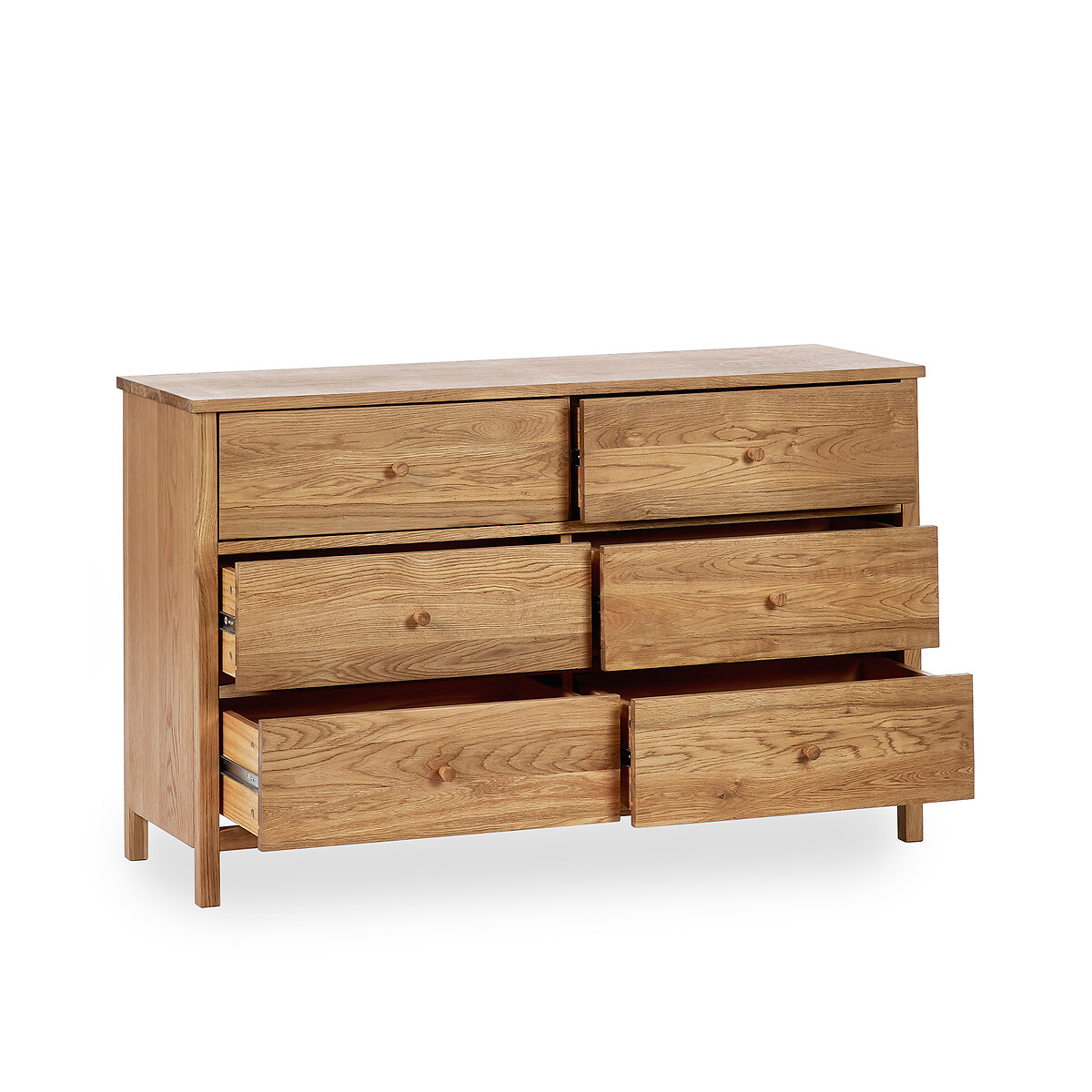 Coxhead 6 Drawer Oak Chest oak, SO'HOME