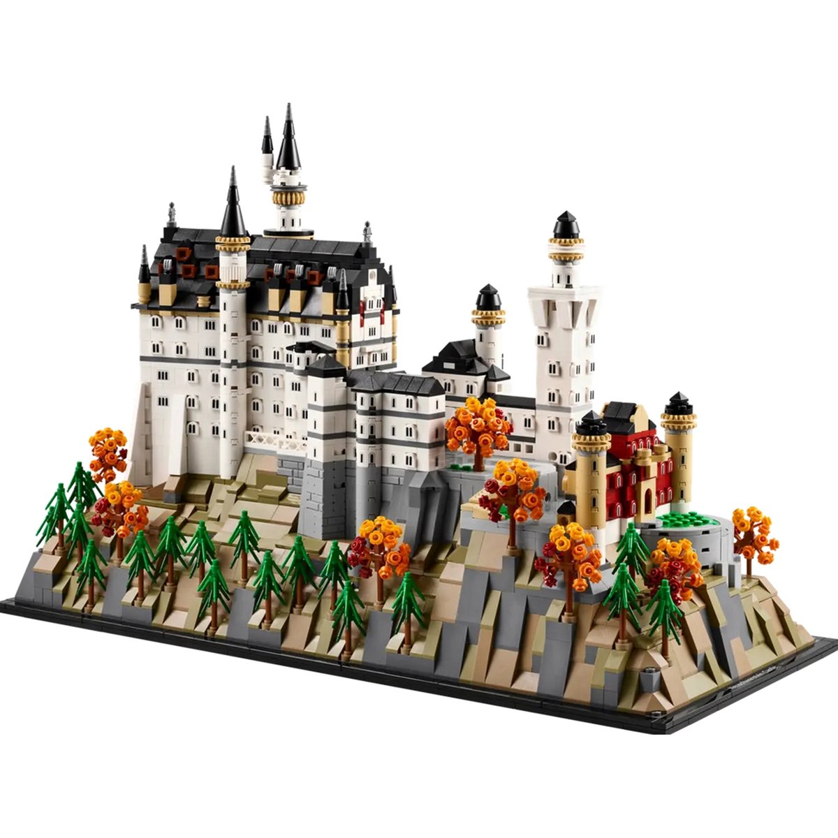 LEGO Architecture - Le château de Neuschwanstein - 21063 multicolore, LEGO