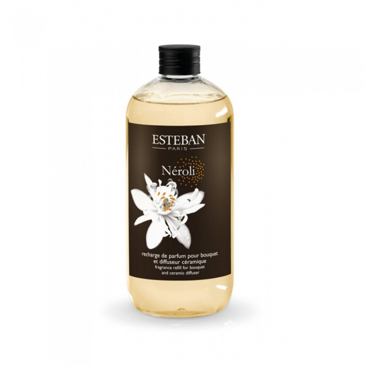 Parfum d'intérieur - Recharge de parfum pour bouquet néroli 500 ml transparent, ESTEBAN