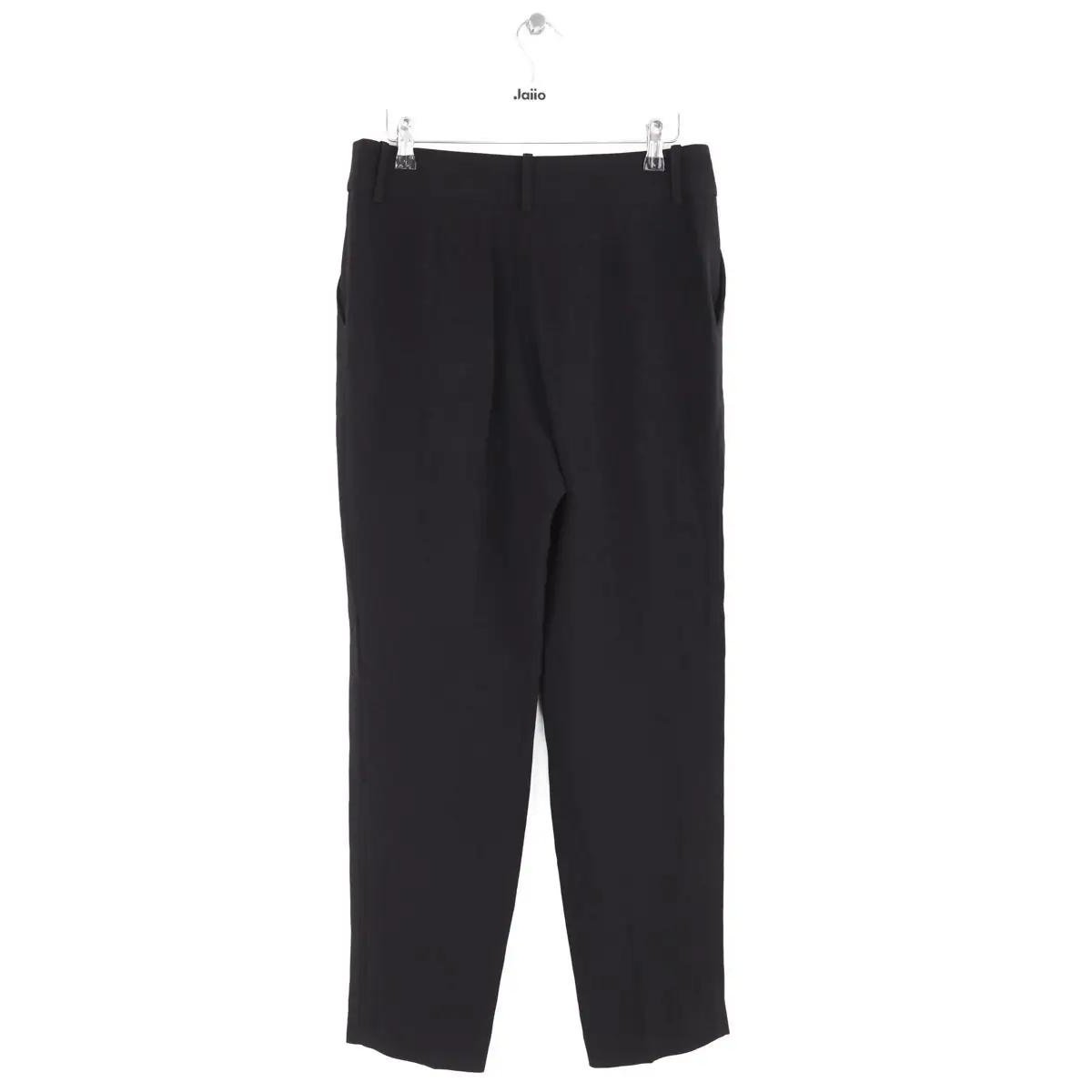 Pantalon droit - Très Bon État noir, SEZANE