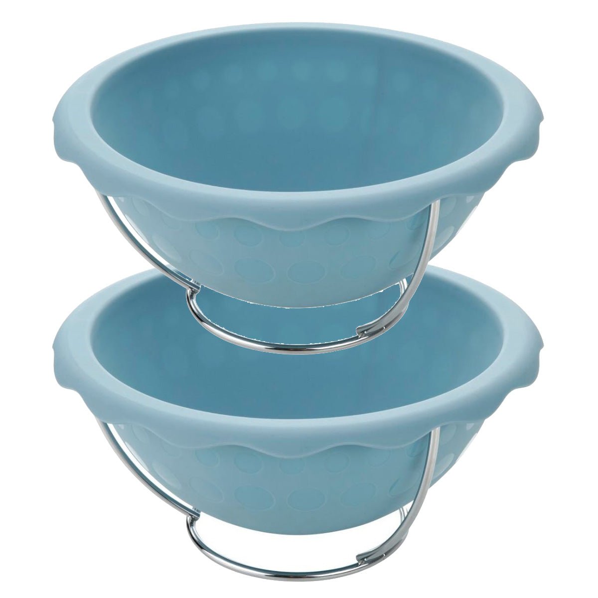 Lot de 2 moules demi sphère bleu, ZENKER