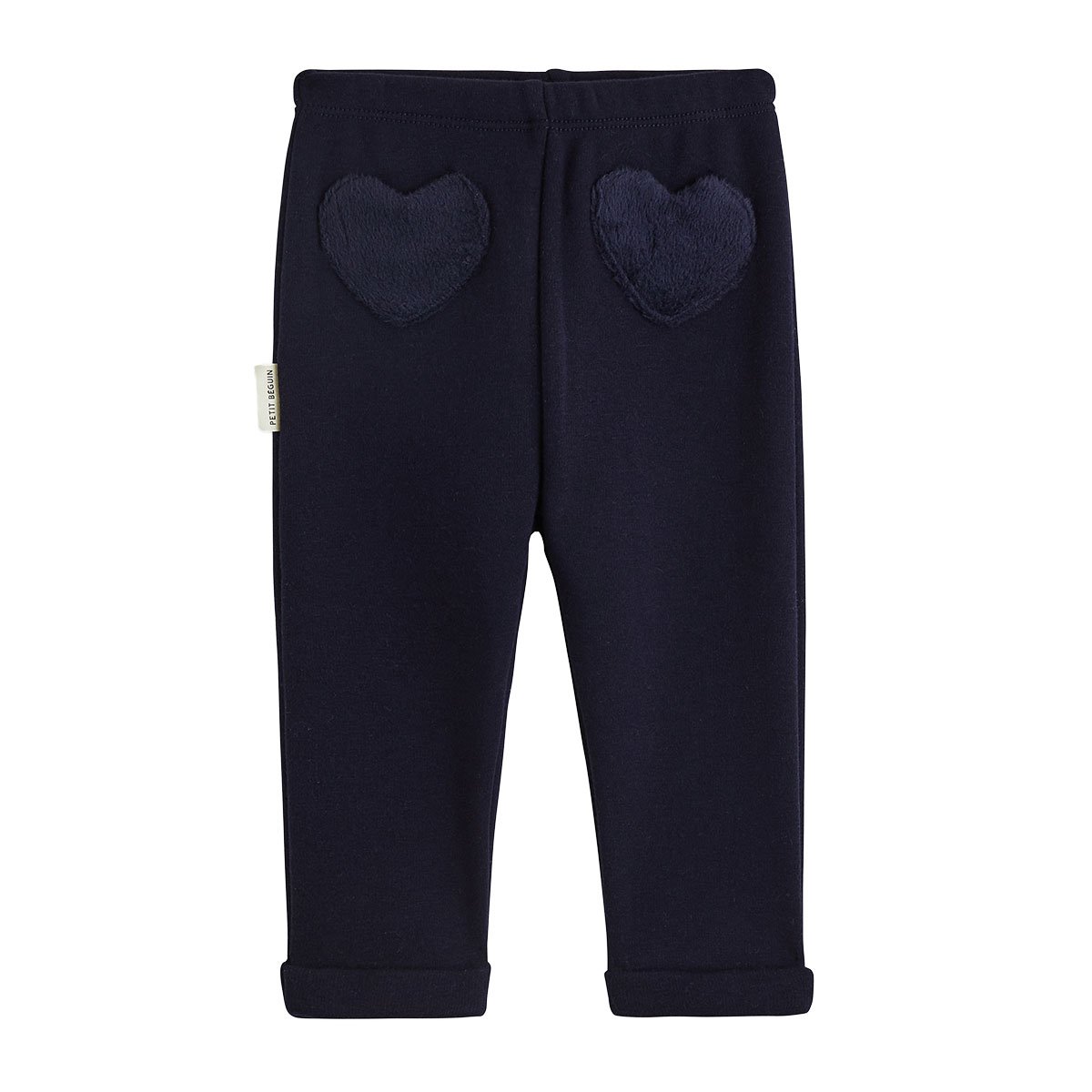 Ensemble bébé sweat et legging en molleton ultra chaud Ilana bleu, PETIT BEGUIN