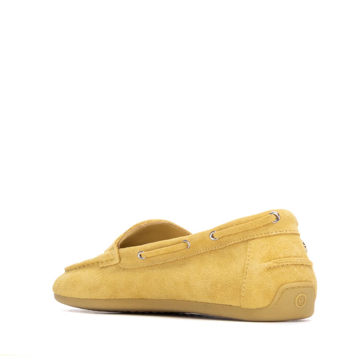 Chaussure Mocassin Plaine Décontractée jaune, CARMELA