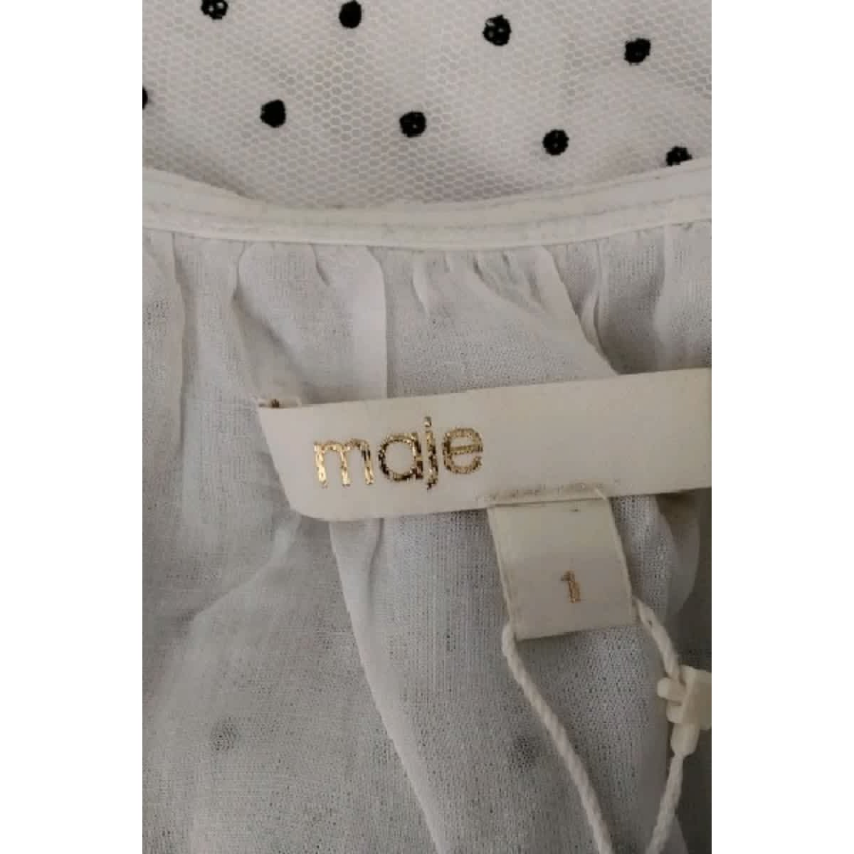 Blouse - Très Bon État blanc, MAJE