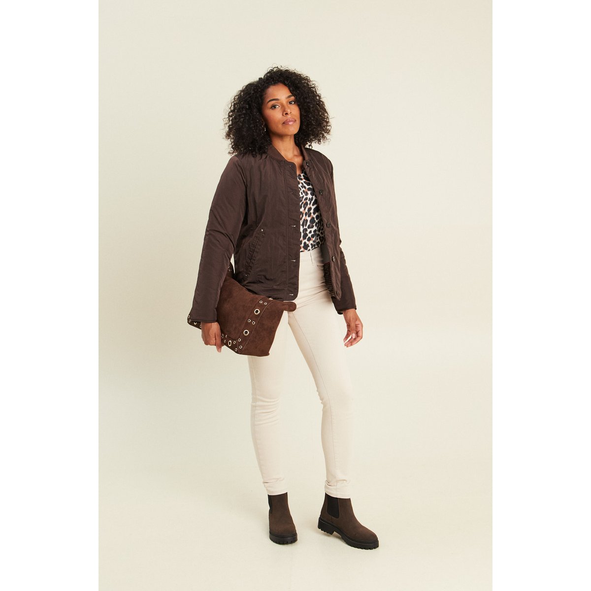 Pull manches longues bleu gris, BREAL