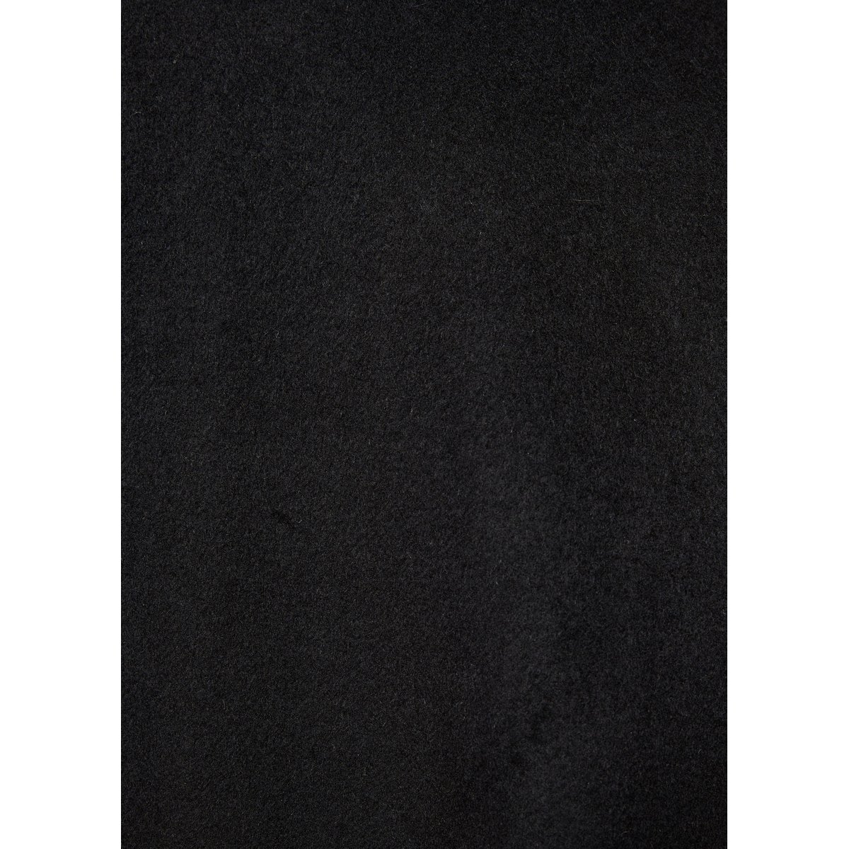 Manteau caban ample en laine noir/bleu, LA FEE MARABOUTEE