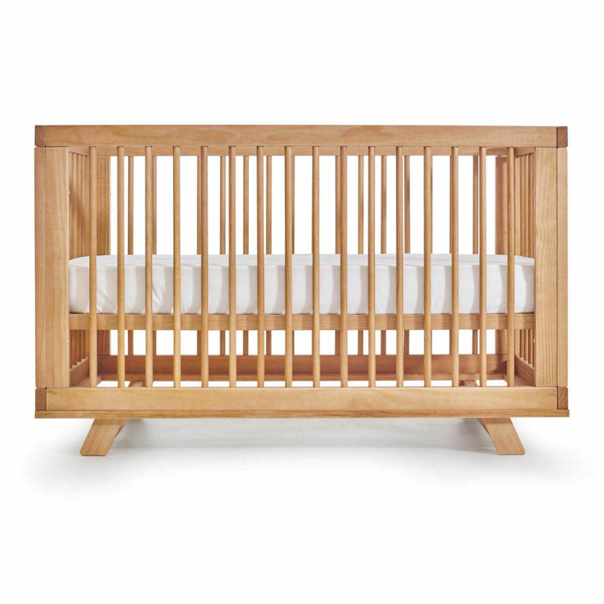 Pack lit bébé évolutif Montessori avec matelas Bois massif  KYOTO bois naturel, AKITEN RETAIL