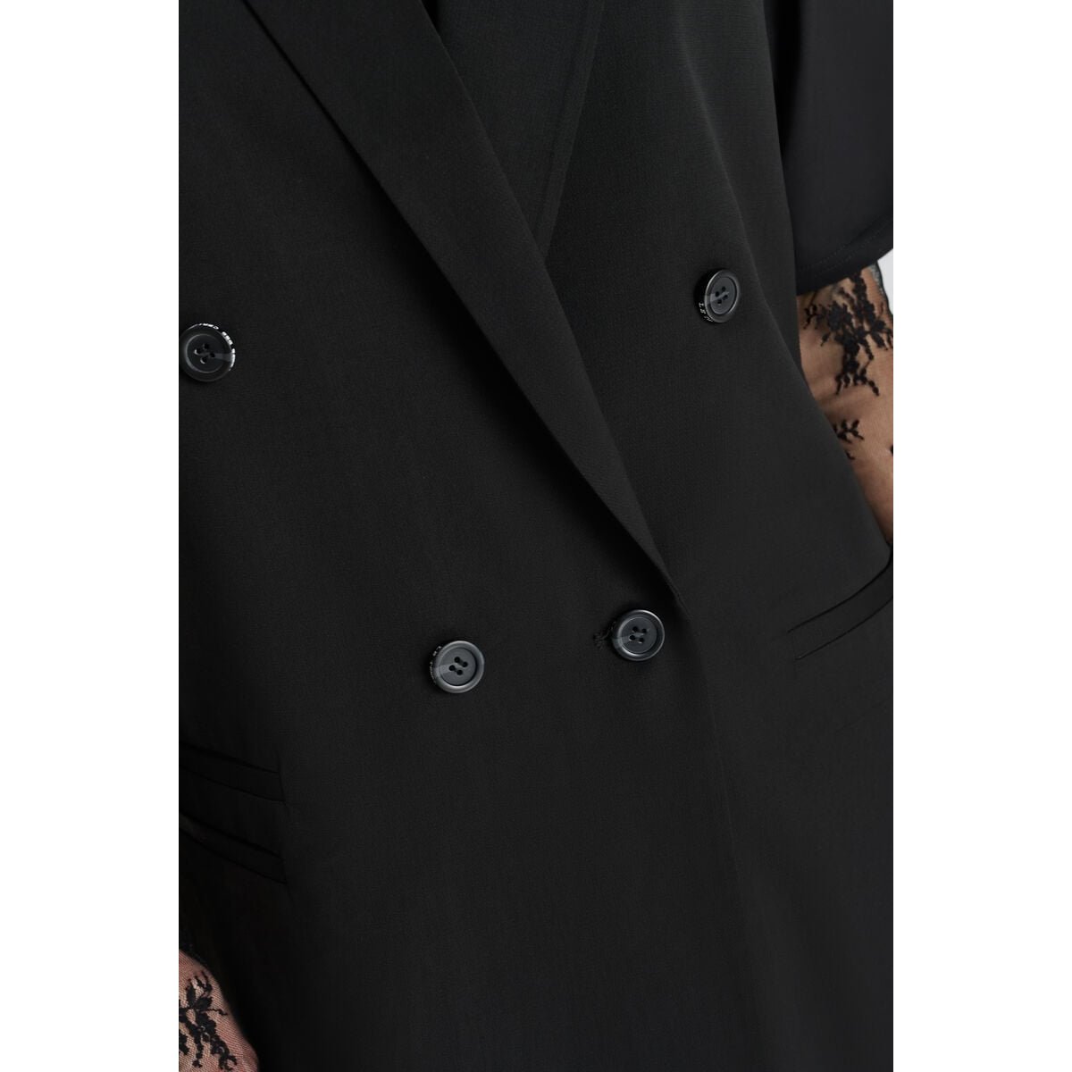 Veste sans manches TAKI black, LE TEMPS DES CERISES