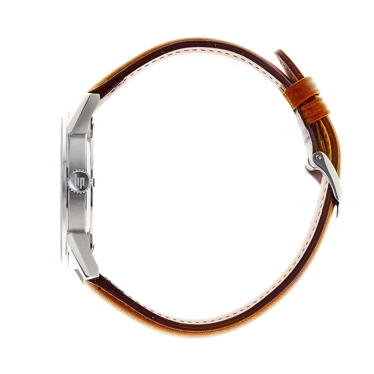 Montre Analogique HIMALAYA argenté bleu marron, LIP
