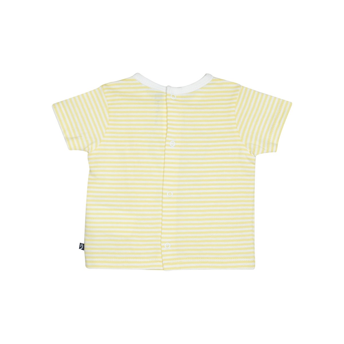 Tee shirt salopette guepard court bebe bleu, SUCRE D'ORGE