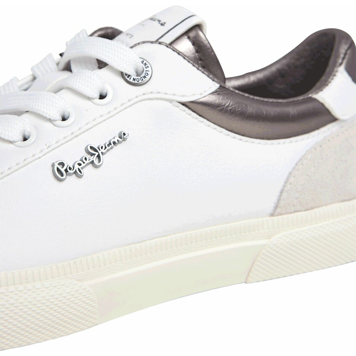 Kenton Court W Trainers white/grey, PEPE JEANS