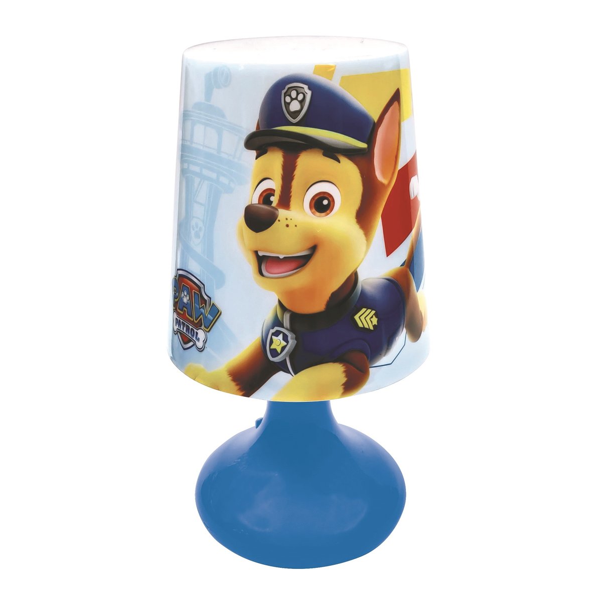 Mini lampe de chevet veilleuse sans fil Pat’ Patrouille multicolore, LEXIBOOK