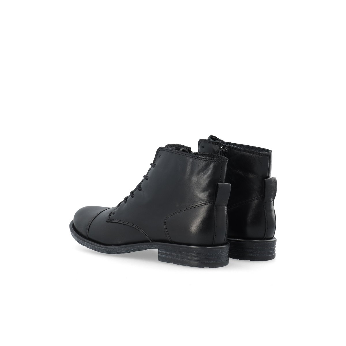 Bottes En Cuir noir - black, BIANCO