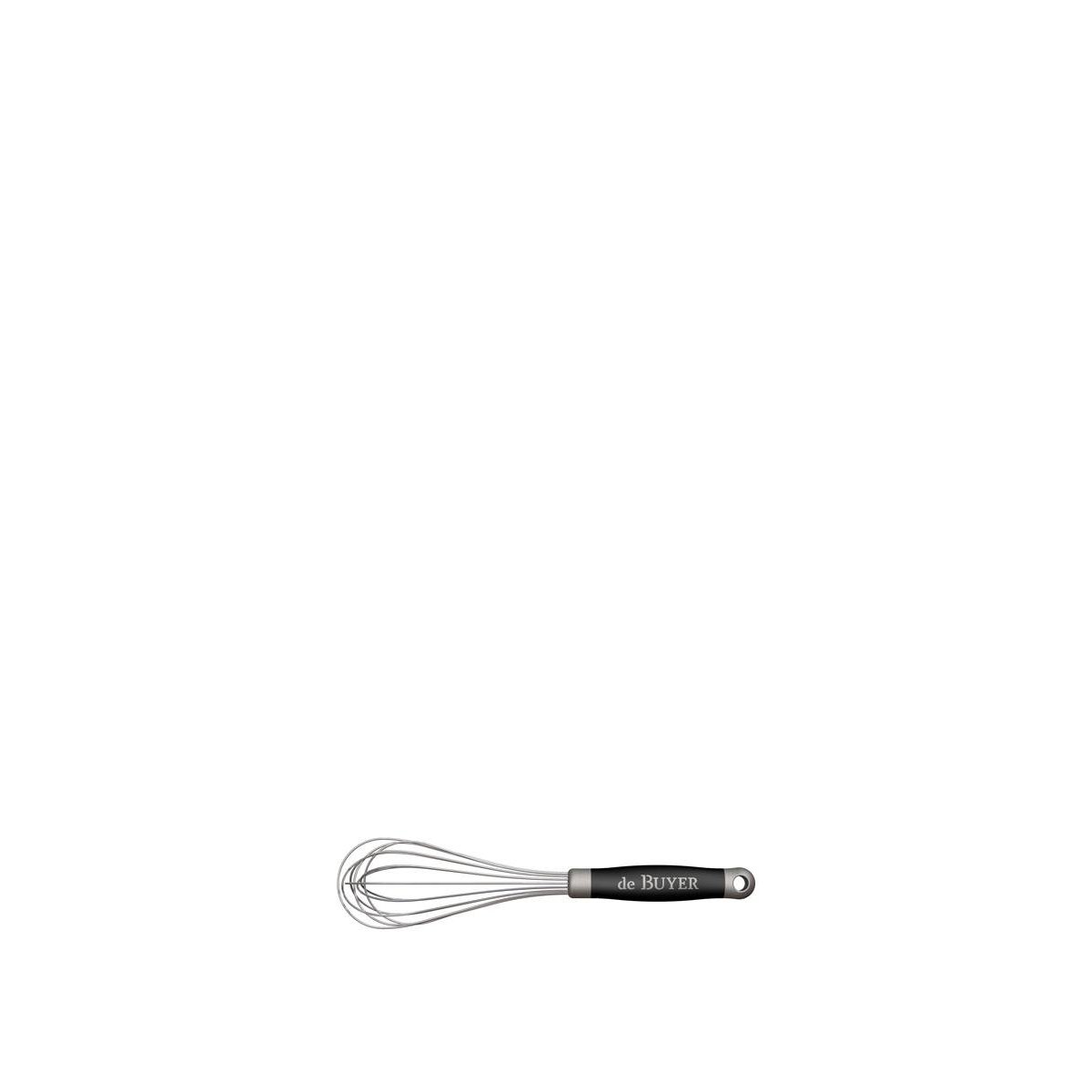 Fouet inox 30 cm profess fil gris, DE BUYER