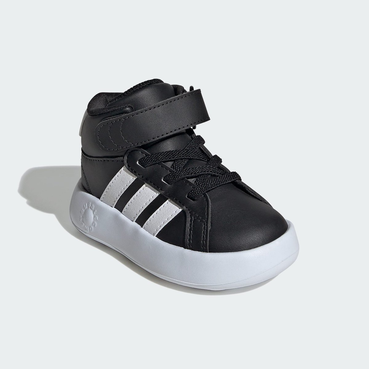 Chaussure Grand Court Mid Enfants core black / cloud white / core black, ADIDAS SPORTSWEAR
