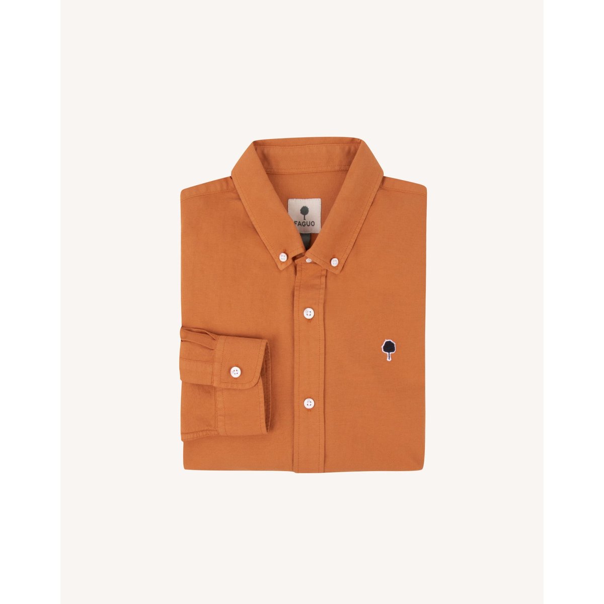 Chemise IVOY brique clair, FAGUO