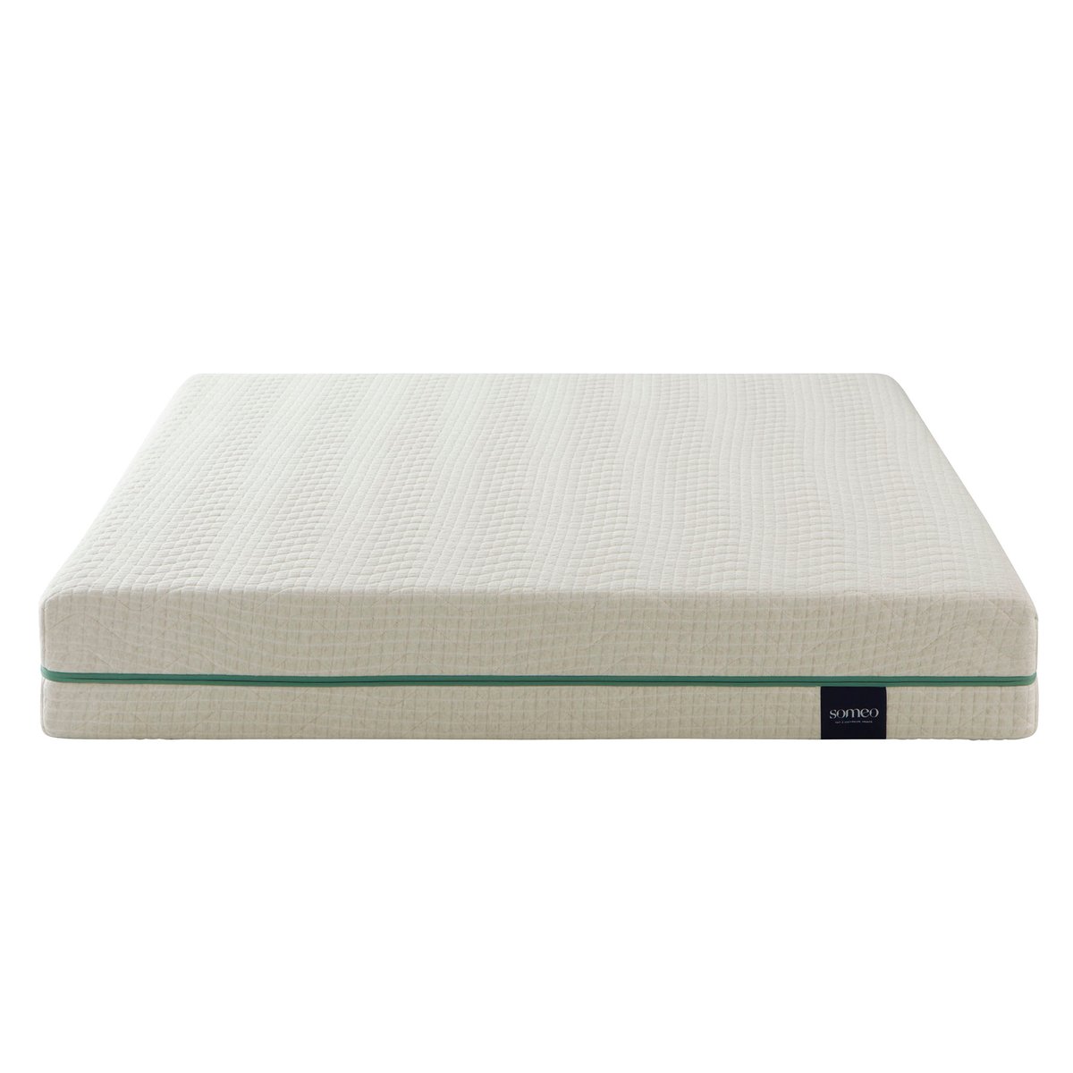 Housse naturelle de remplacement pour matelas Aube 700 ecru, SOMEO