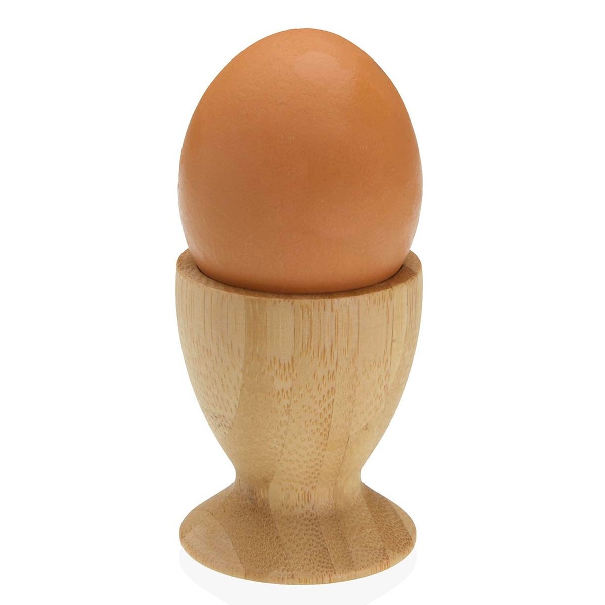Coquetier en bambou 5x5x6cm bois, VERSA