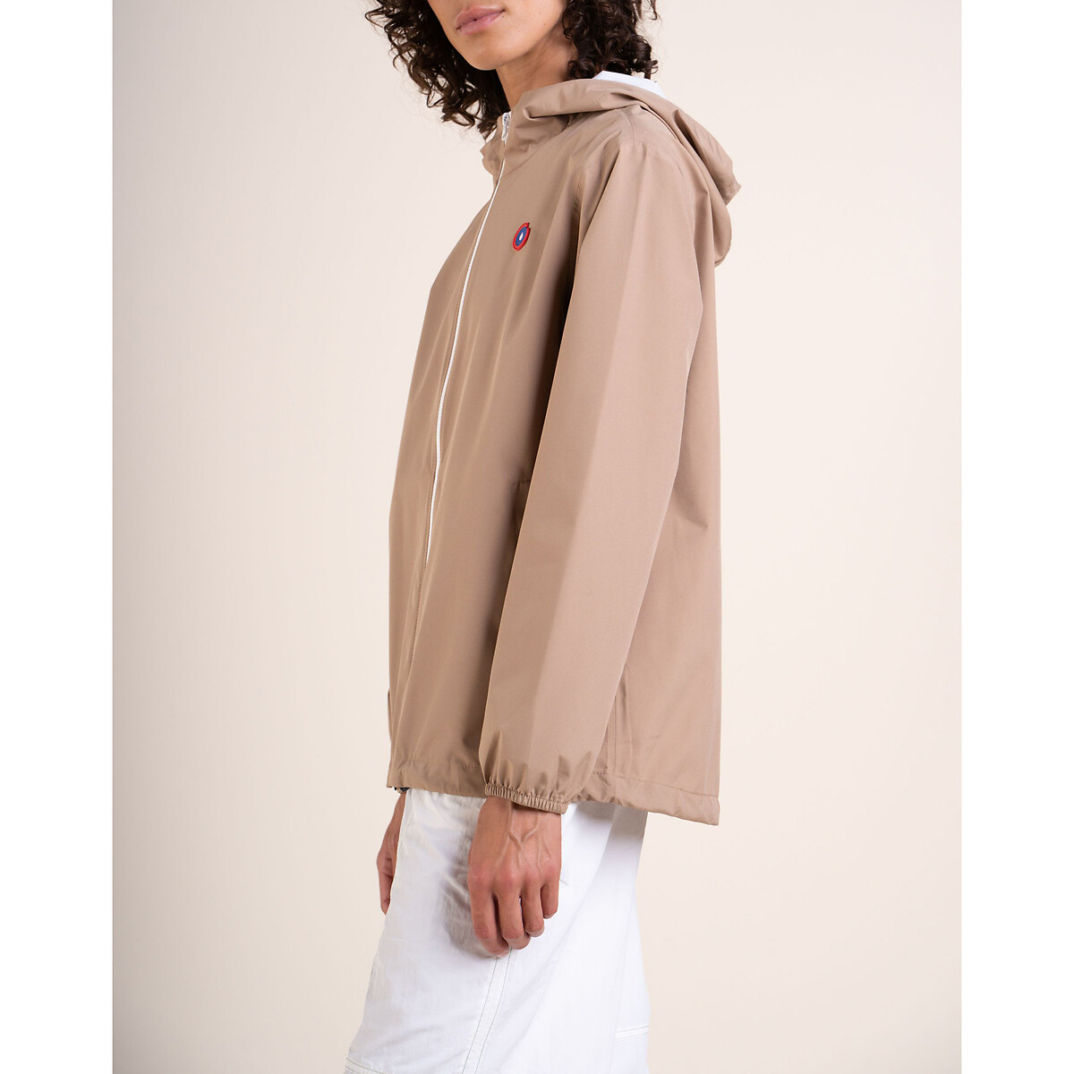 Kurze Unisex-Jacke mit Reissverschluss PASSY beige, FLOTTE