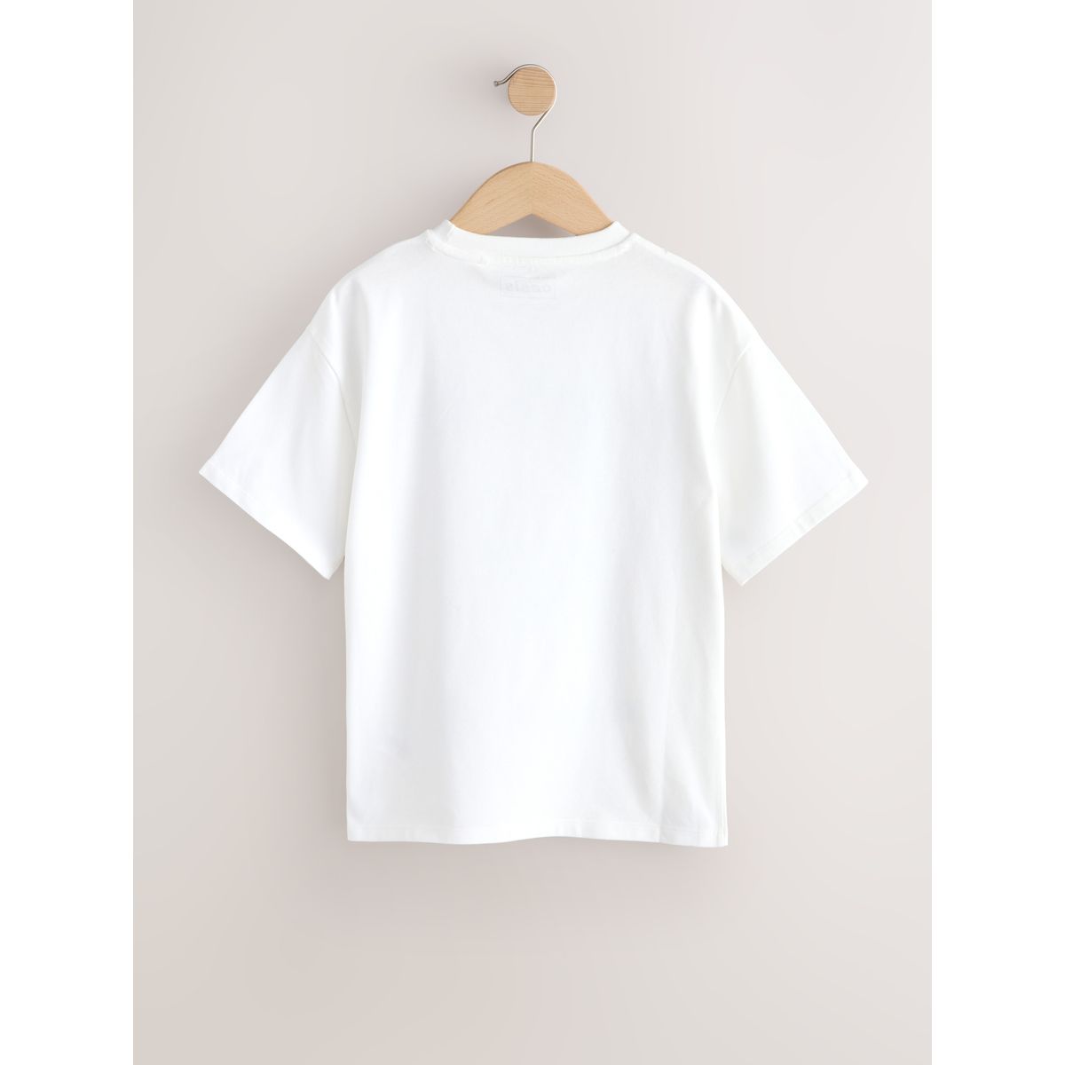 T-shirt oversize à motif oasis blanc, NEXT