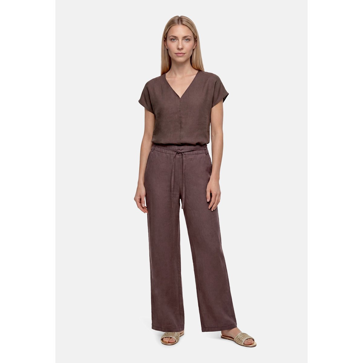 Jupe-culotte à taille élastique muskat, BETTY BARCLAY