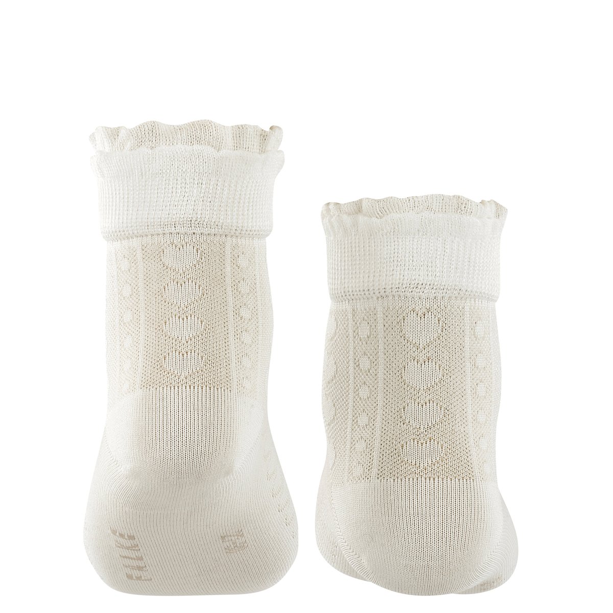 Chaussettes Romantic Net blanc, FALKE