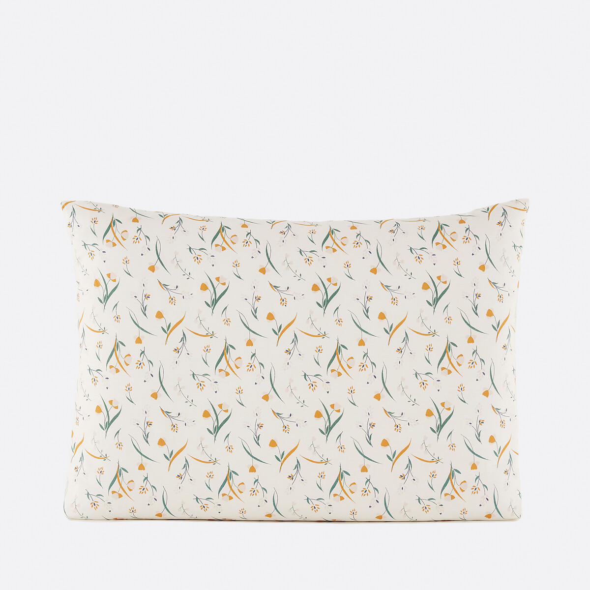 Kussensloop in biologisch katoen, Miria bloemenprint, LA REDOUTE INTERIEURS
