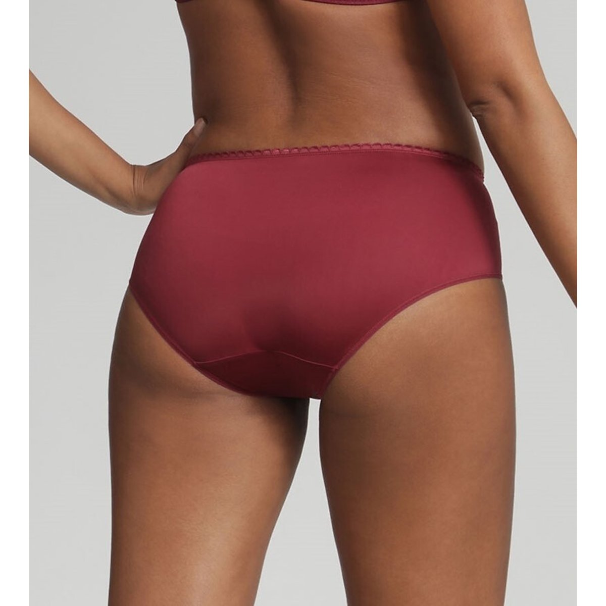 Culotte midi Flower Elegance cerise noire, PLAYTEX