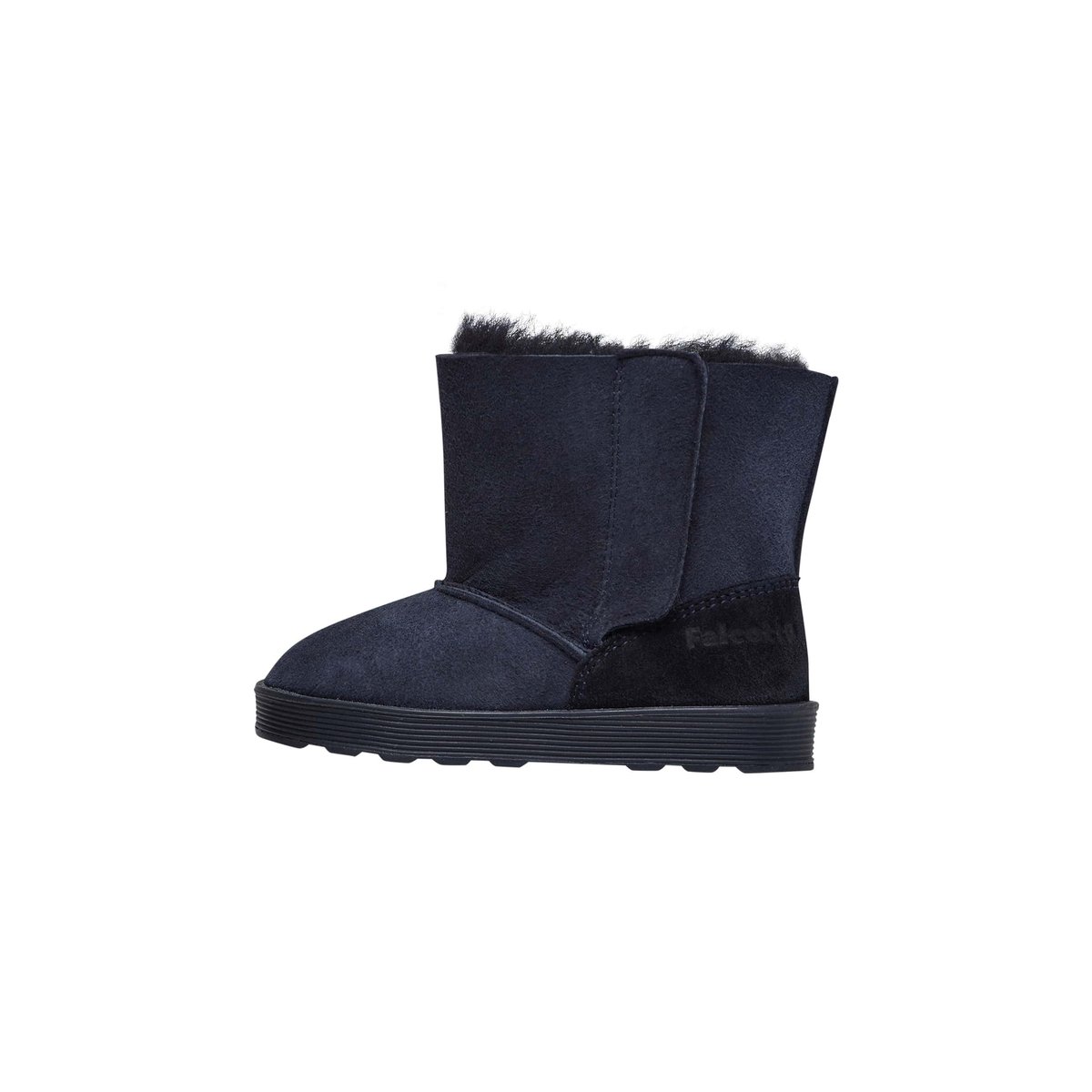 Bottines en suède KURL marine, FALCOTTO