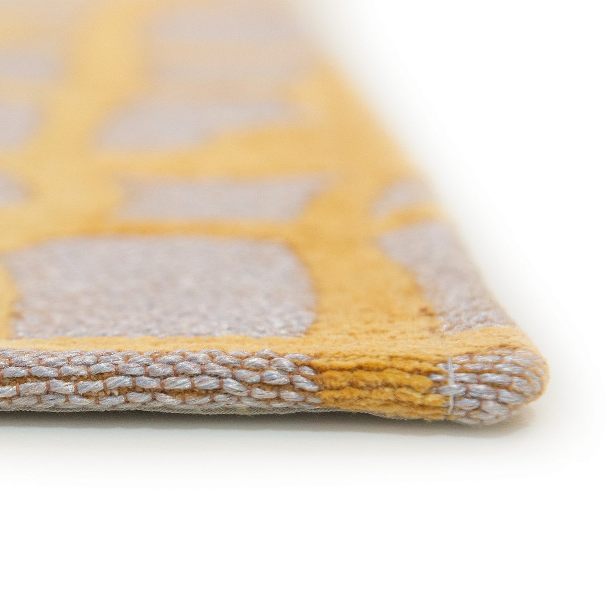 Tapis intérieur/extérieur tissé plat BEATLE jaune, NOVATREND