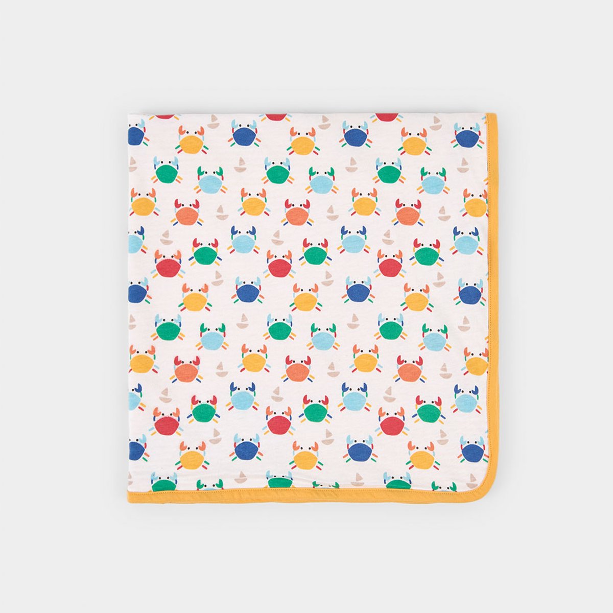 Couverture bébé en coton imprimé multicolore, BOBOLI