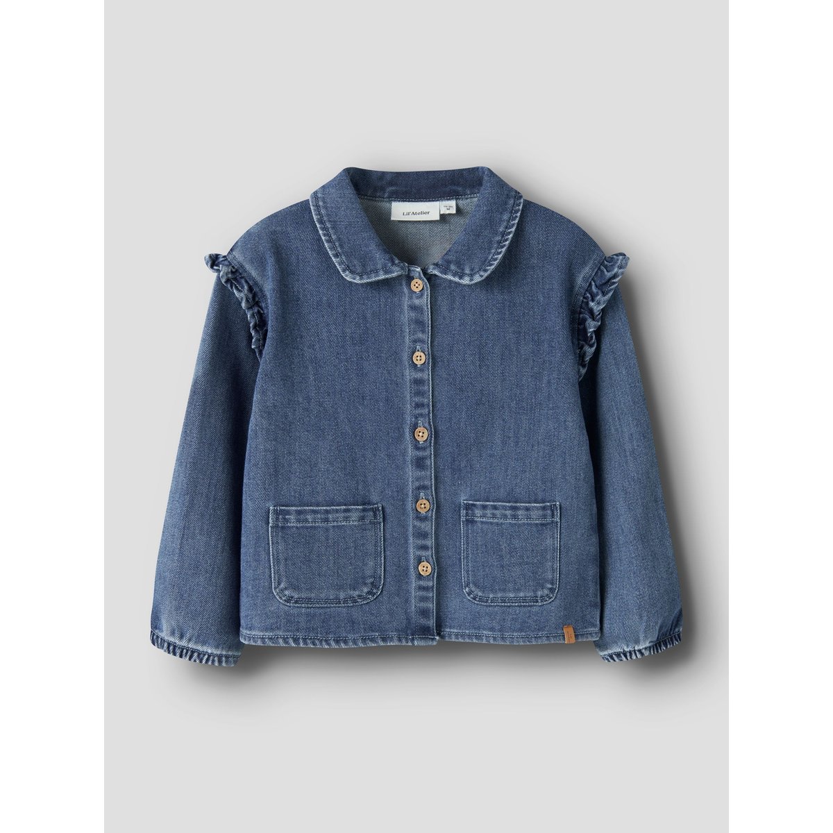 Surchemise bleu - dark blue denim1, NAME IT