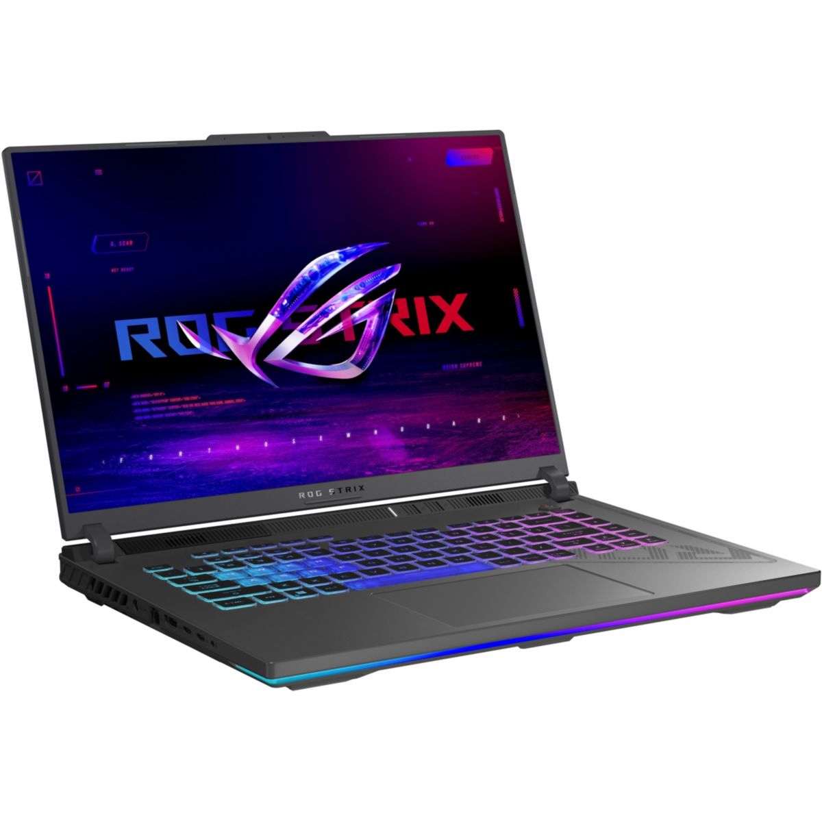 PC Gamer Rog Strix 16" WUXGA 165Hz AMD Ryzen 9 8940HX Nvidia GeForce RTX 5070 Ti 32 Go RAM DDR5 SSD 1 To couleur unique, ASUS