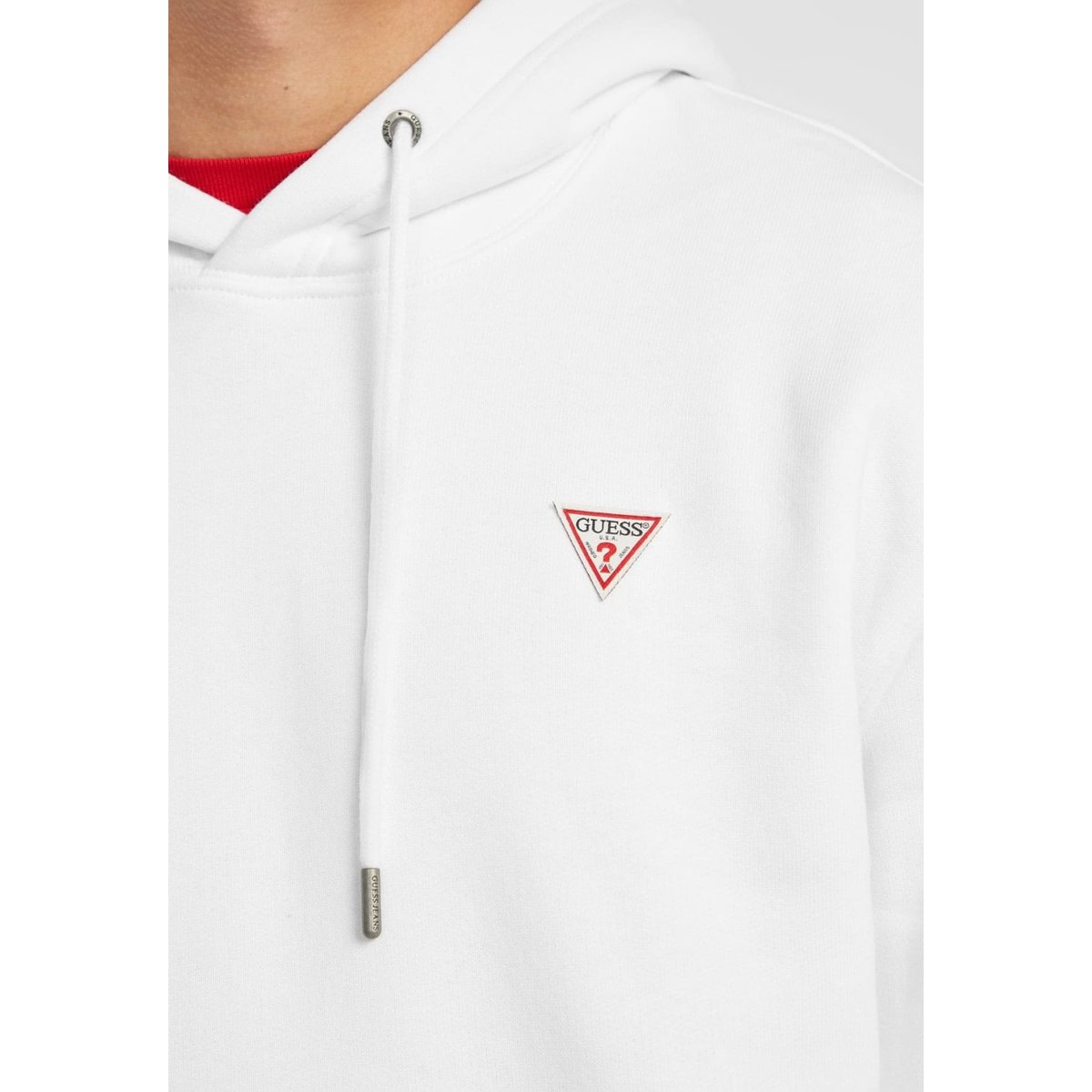 Sweat-Shirt Iconic blanc, GUESS JEANS